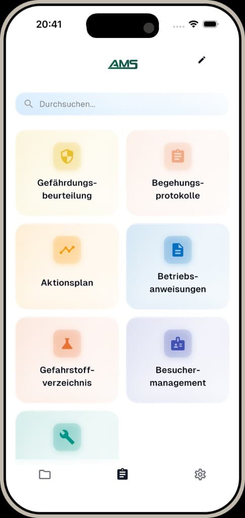 Amsel.io App Screenshot